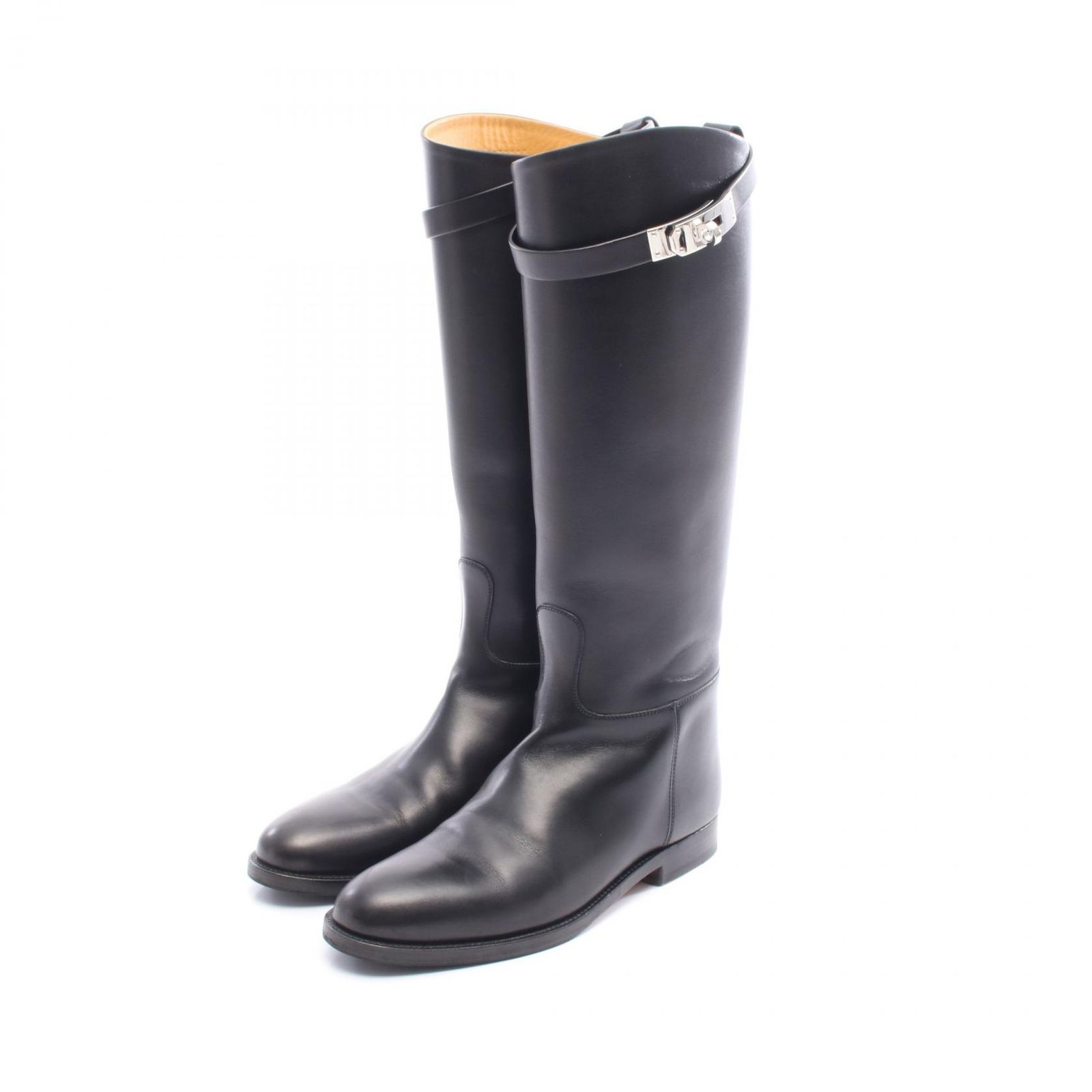 エルメス HERMES ブーツ ジャンピング ショート ケリー レザー