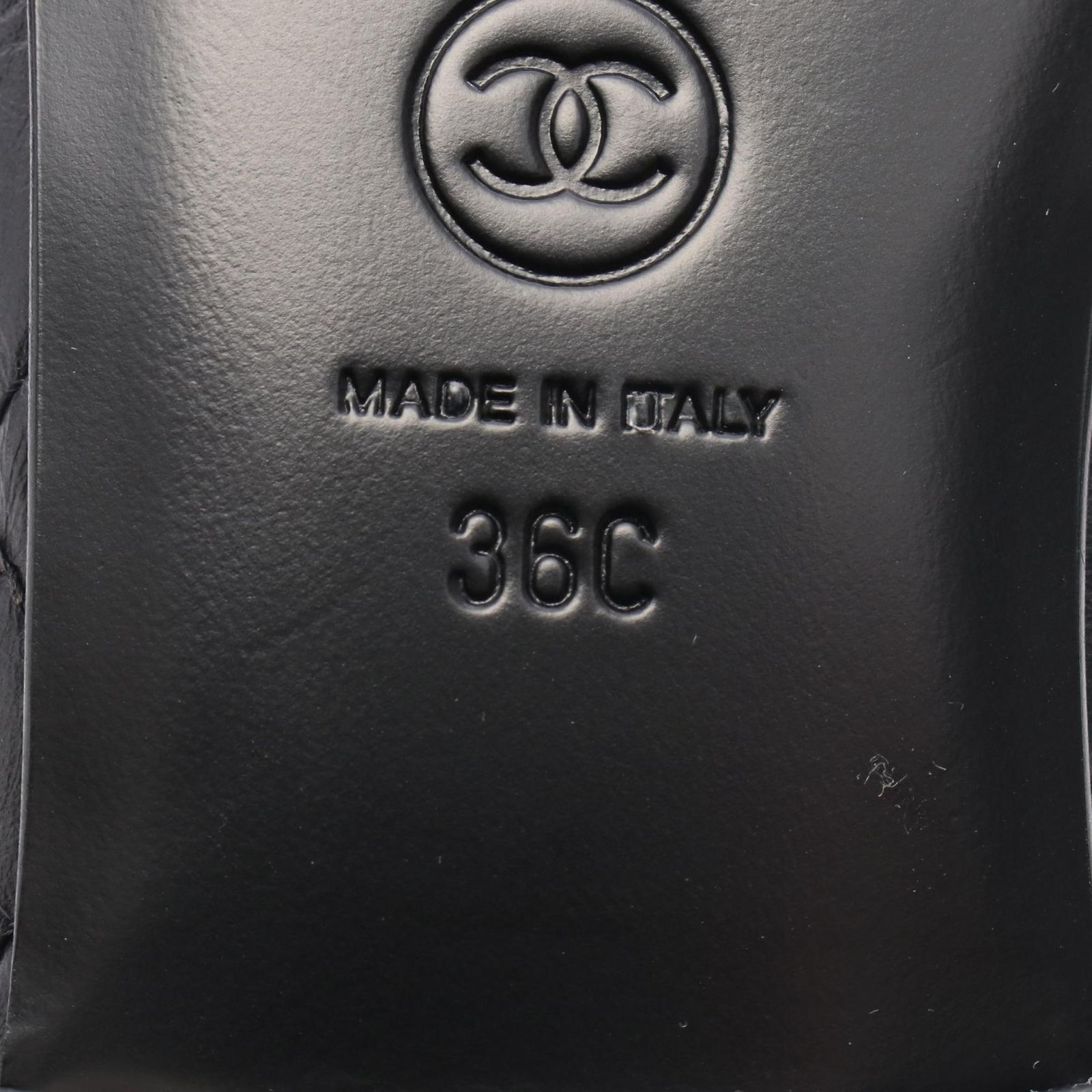 シャネル CHANEL パンプス バレリーナ マトラッセ ココマーク レザー