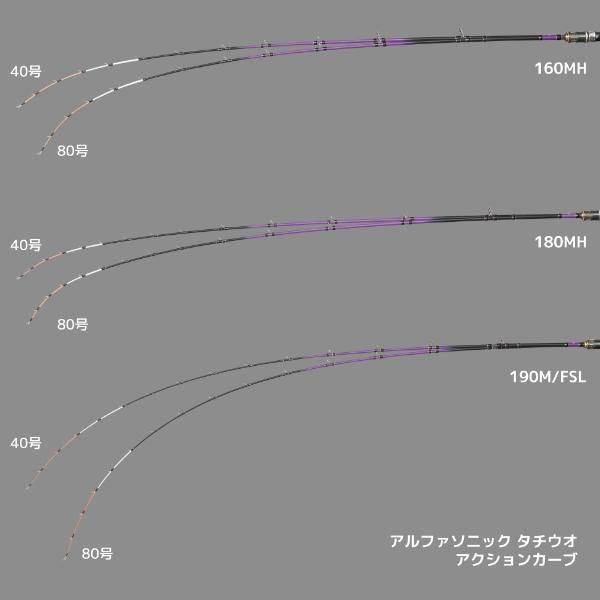 アルファタックル アルファソニック タチウオ 190M/FSL （2024年 3月新