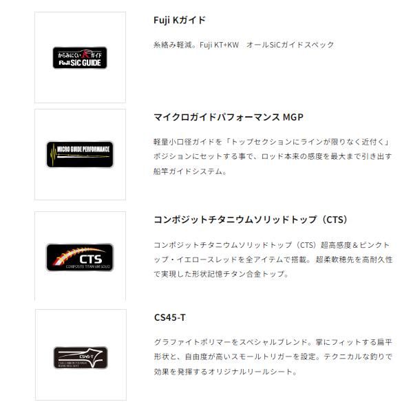 アルファタックル アルファソニック カワハギ 166 L 1.66 m 2025年 新製品