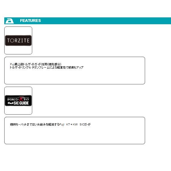 アルファタックル アルファソニック マルイカ GZ 160 UL 1.6 m