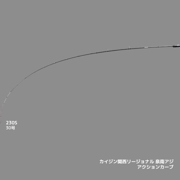 アルファタックル kaijin 海人 関西リージョナル 泉南アジ 230 S 2.3 m