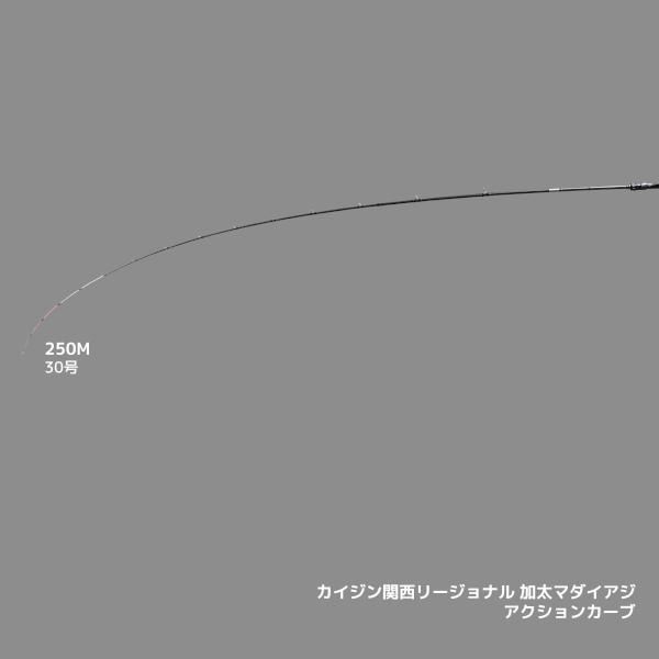 アルファタックル kaijin 海人 関西リージョナル 加太マダイアジ 250 M 2.5