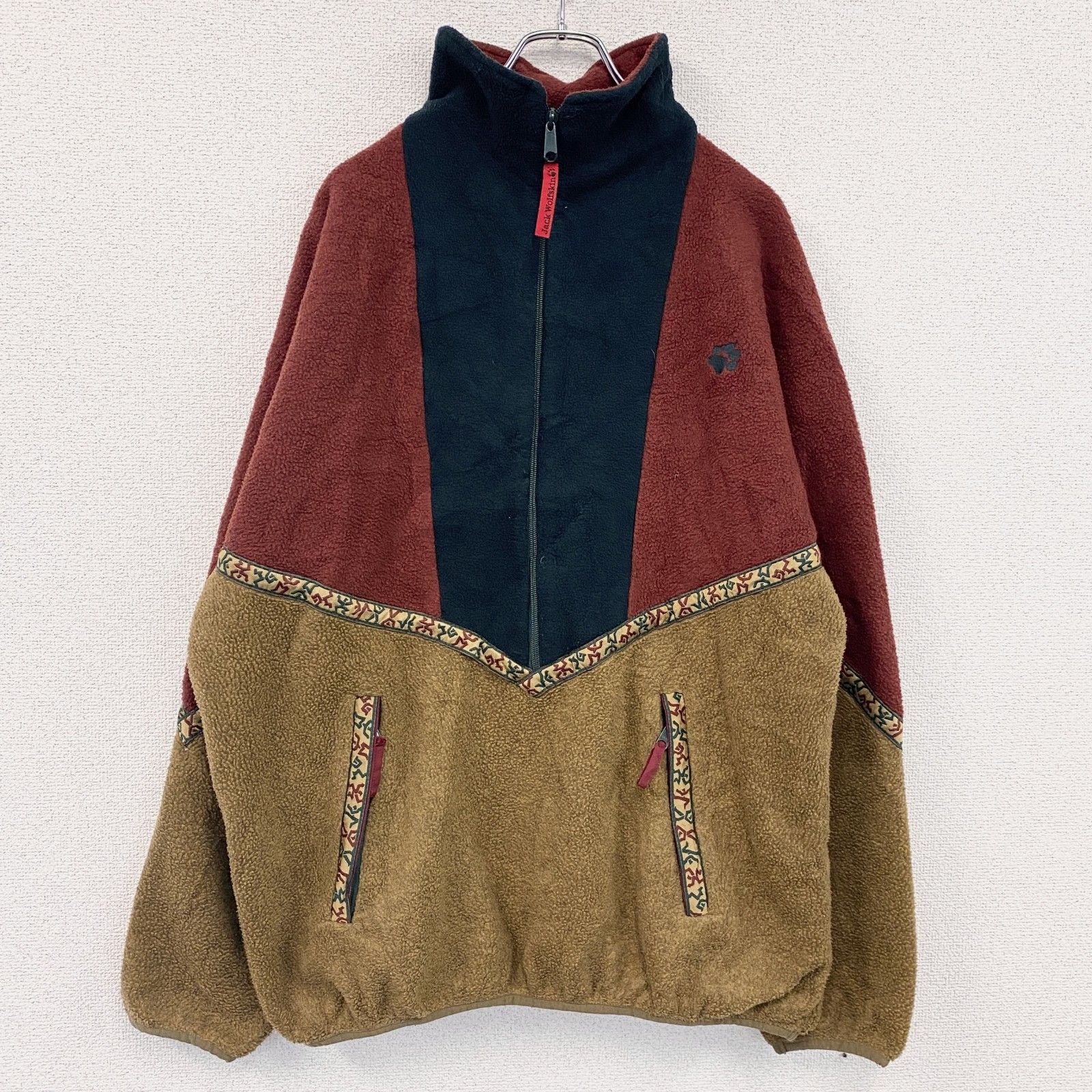 レディース ビンテージ 00s JACK WOLFSKIN レディースL フリースジャケット