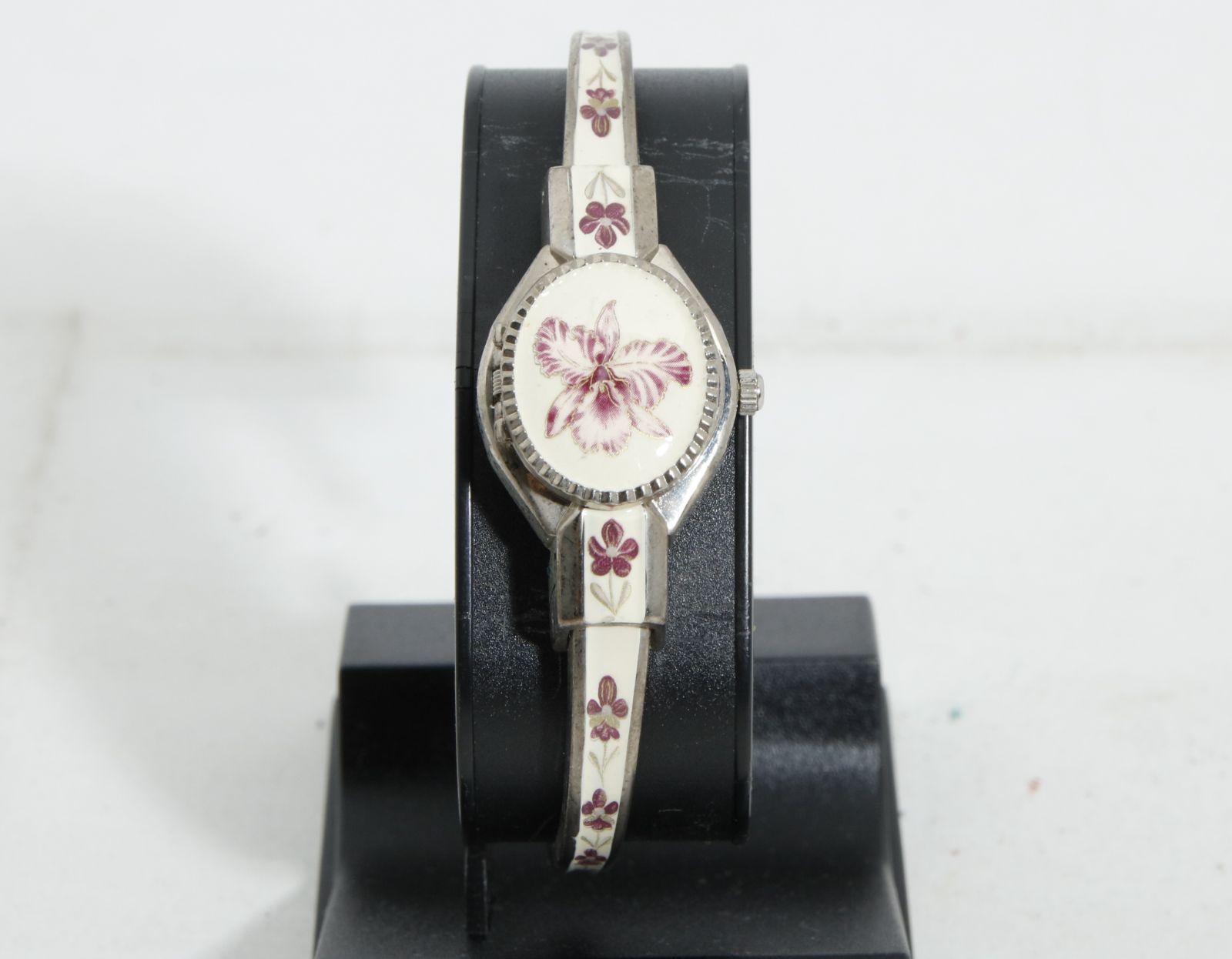 2466 ANDRE MOUCHE 花 バングル時計 ブレスレット ヴィンテージ - メルカリ