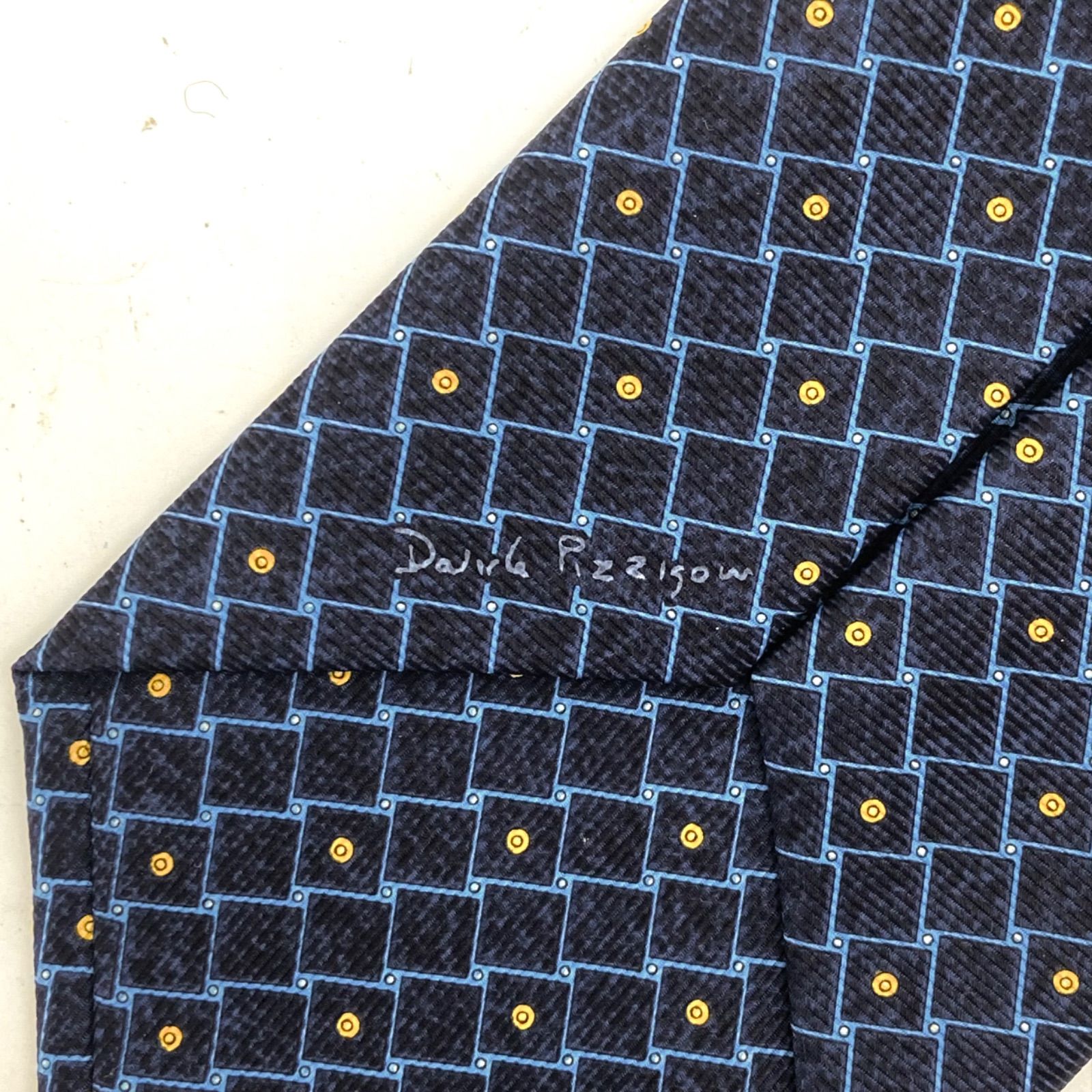 ブルガリ ネクタイ シルク フォーマル スーツ 青 FX598 - メルカリ