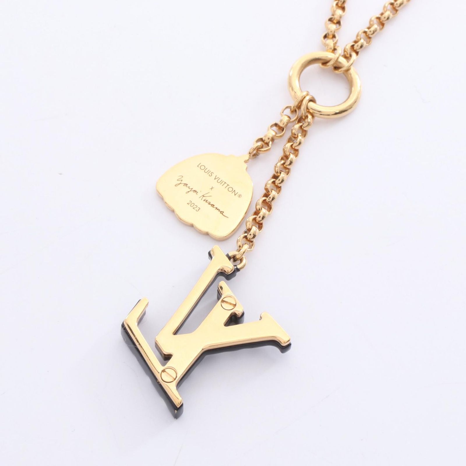 LOUIS VUITTON ネックレス 金メッキ ルイ・ヴィトン LOUIS VUITTON ネックレス LOUIS VUITTON × yayoi