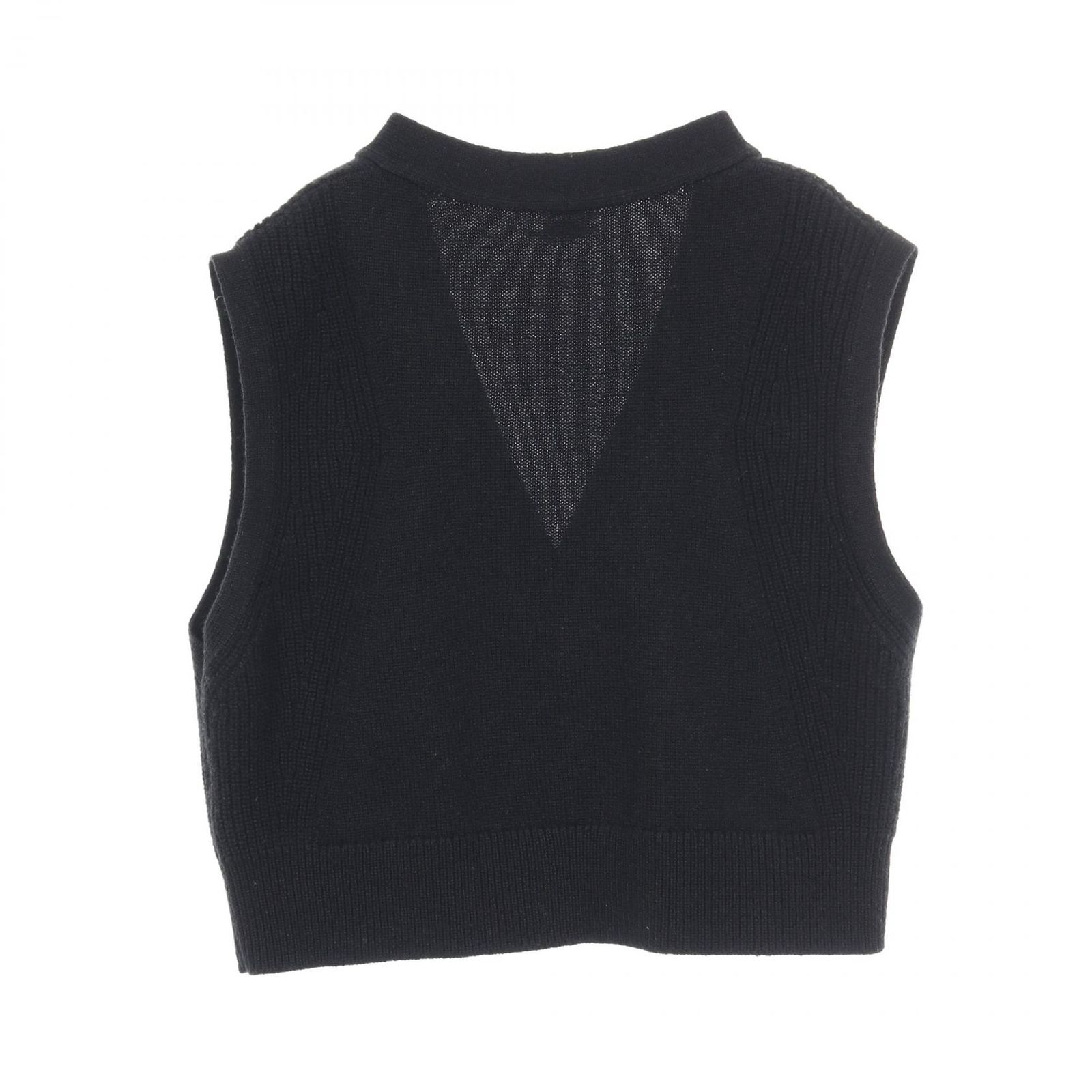 エルメス HERMES ベスト セリエボタン カシミヤ ベスト レディース