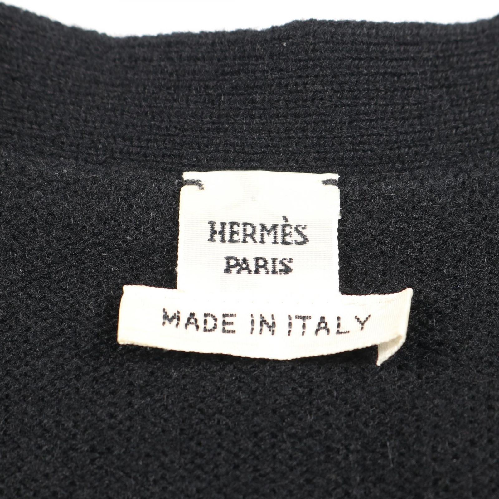 エルメス HERMES ベスト セリエボタン カシミヤ ベスト レディース