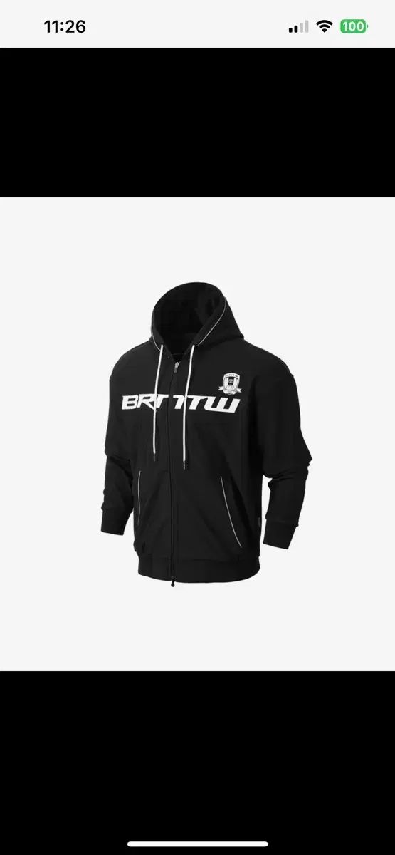 BORN TO WIN アクティブ フードジップアップ Tシャツ 2 サイズ