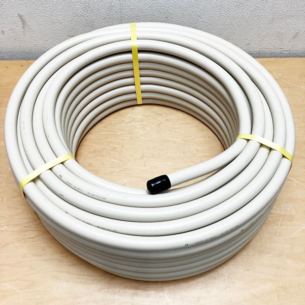 ガスフレキ菅 60 M SUS-PVC-20 A 塩化ビニール被覆フレキシブル管 配管用フレキ管 117122