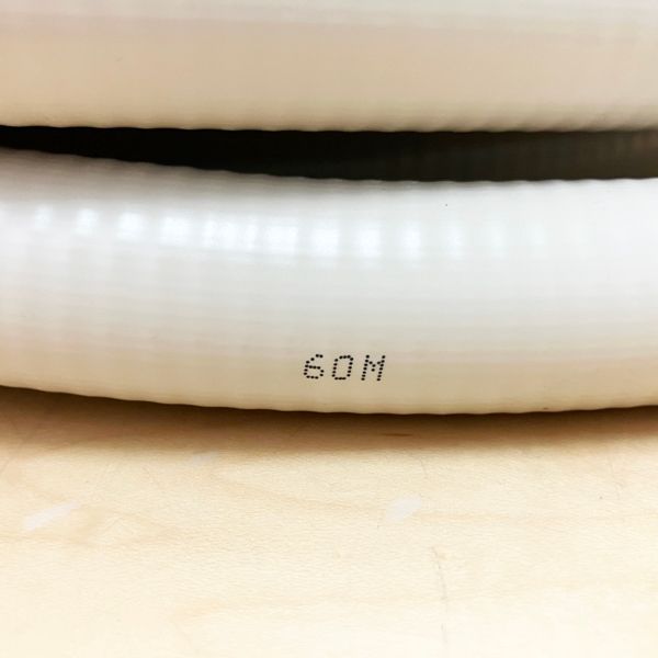 ガスフレキ菅 60 M SUS-PVC-20 A 塩化ビニール被覆フレキシブル管 配管用フレキ管 117122