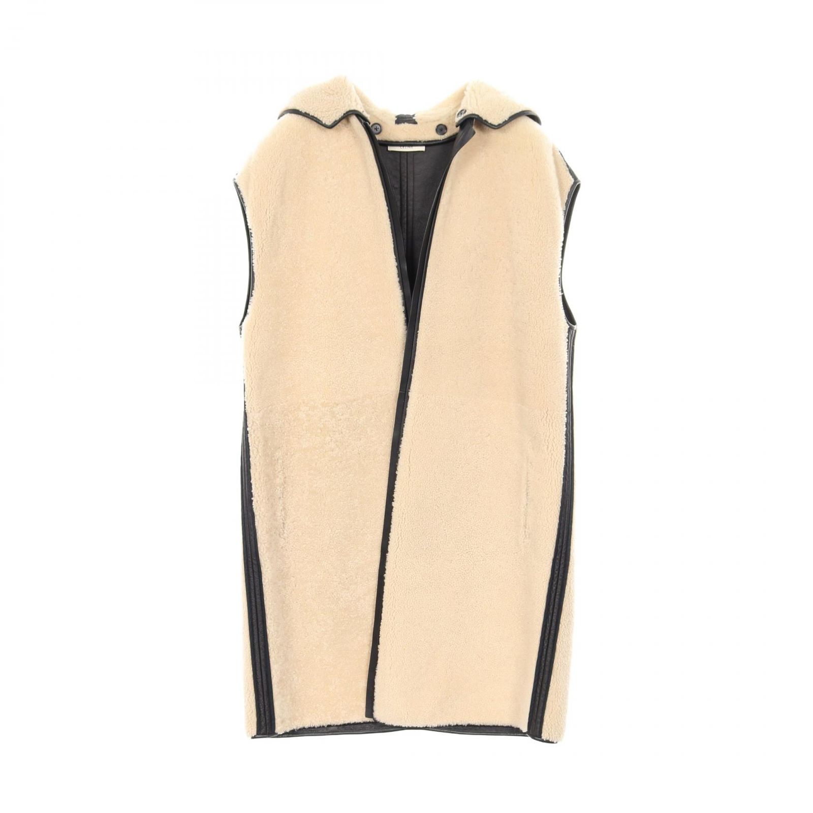 CELINE ベスト セリーヌ CELINE ベスト コート ラムスキン（羊革） ロングベスト