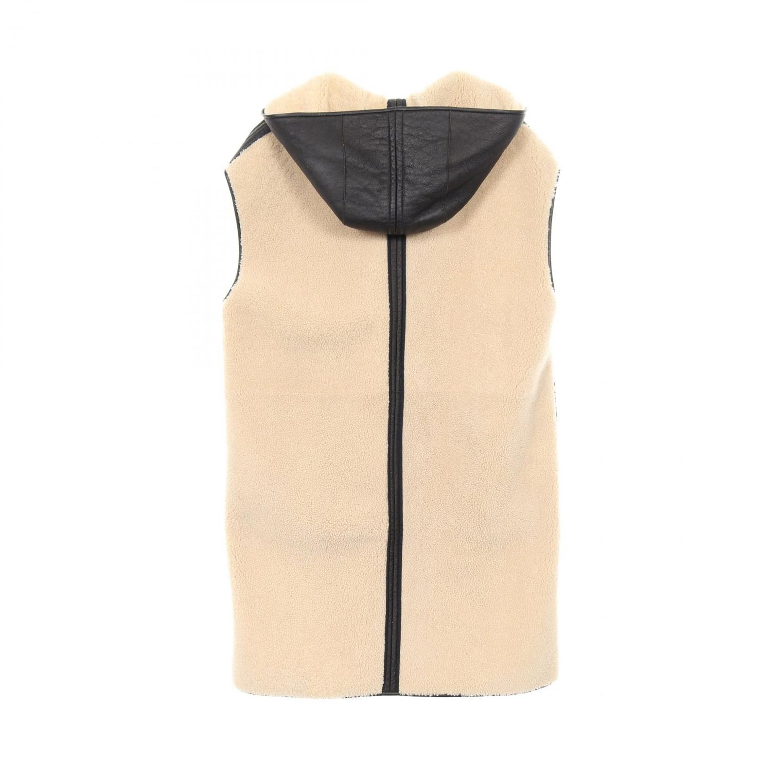 セリーヌ CELINE ベスト コート ラムスキン（羊革） ロングベスト