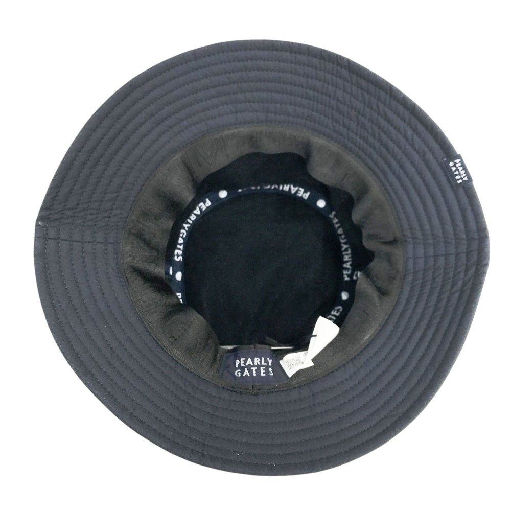 PEARLY GATES パーリーゲイツ バケット ハット ネイビー系 FR