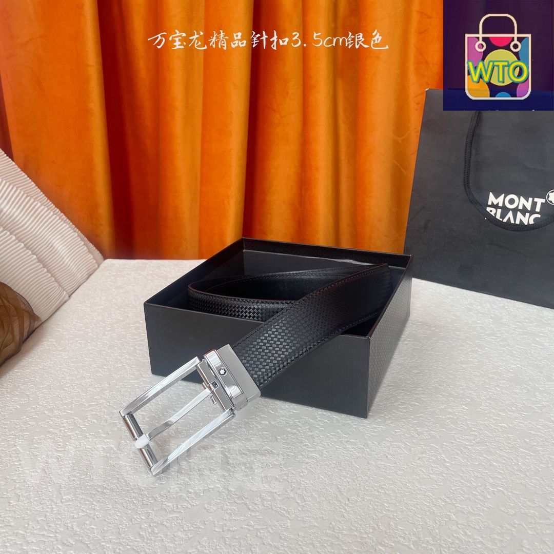 今日特価】Montblanc ジェントルマンレザーベルト - メルカリ