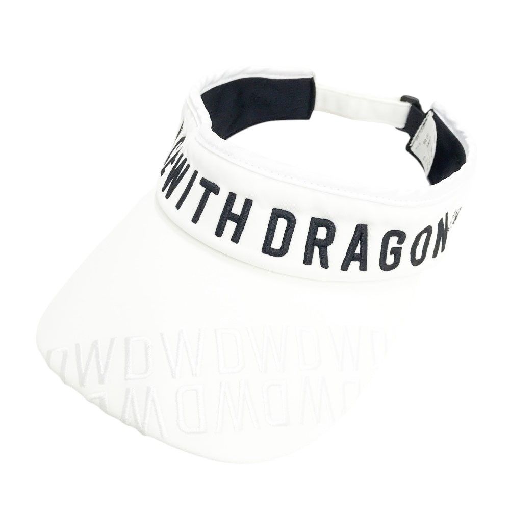 DANCE WITH DRAGON ダンスウィズドラゴン サンバイザー ホワイト系 99
