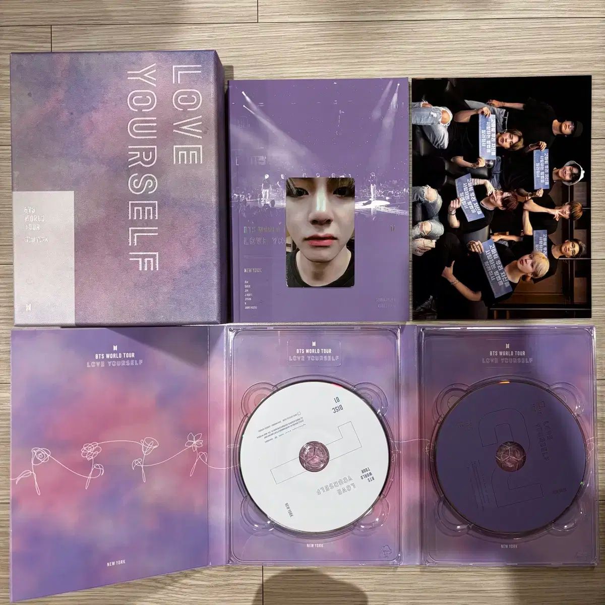 防弾 LOVE YOURSELF YORK DVD トレカ テヒョン ヴィ