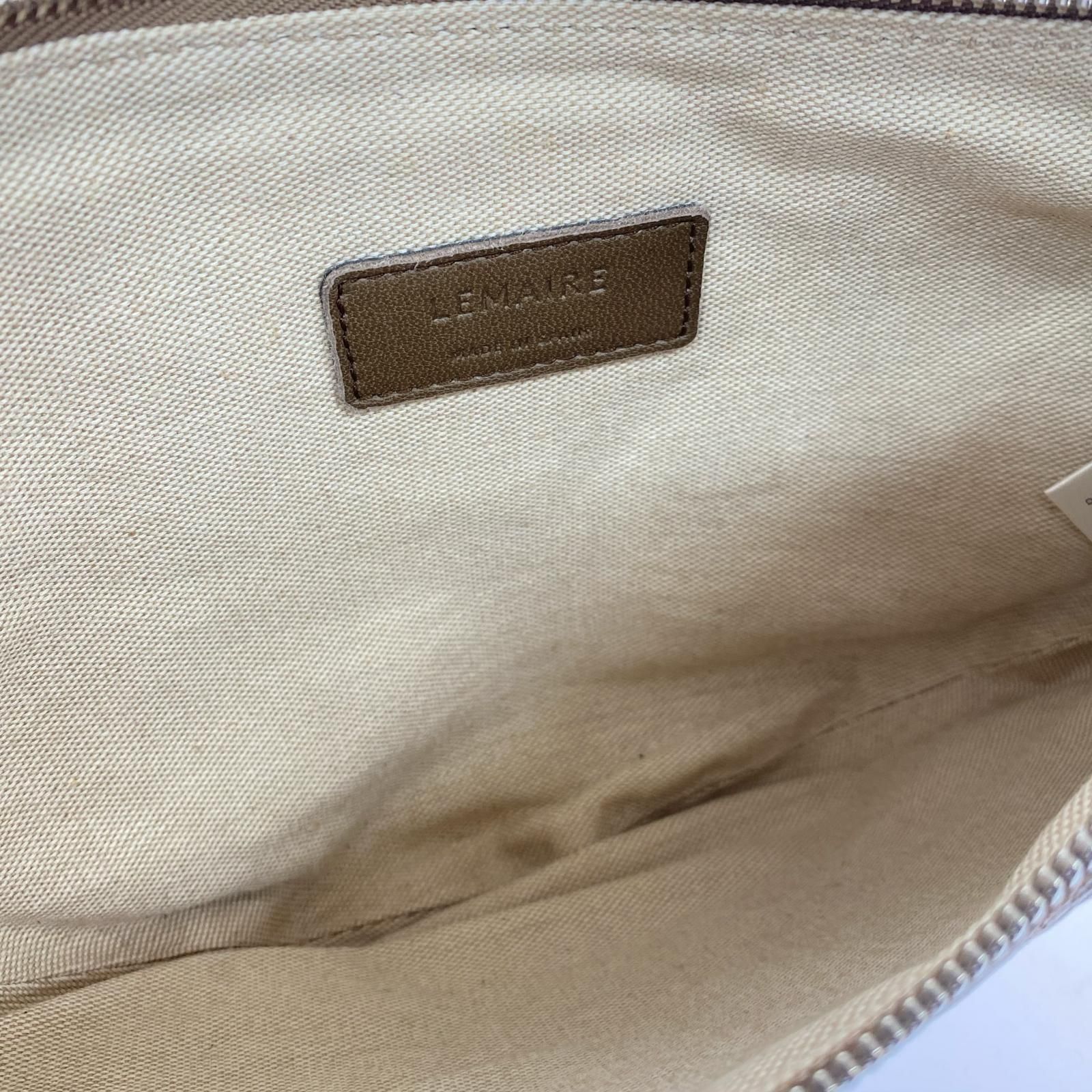 LEMAIRE クロワッサンバッグ ブラウン ボディバッグ ウエストポーチ バッグ メンズ