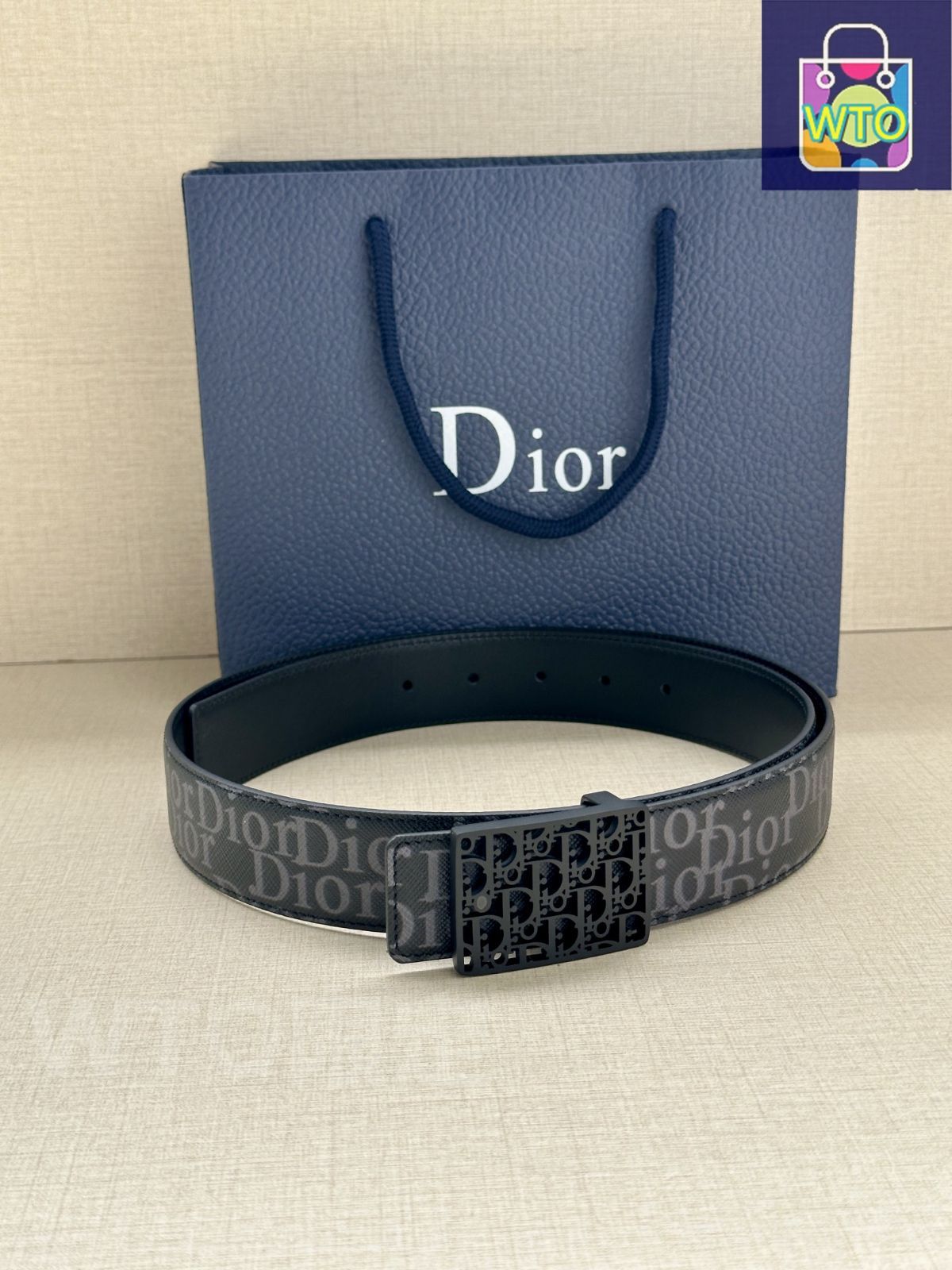今日特価】Dior ディオール 35mm 両面ベルト - メルカリ