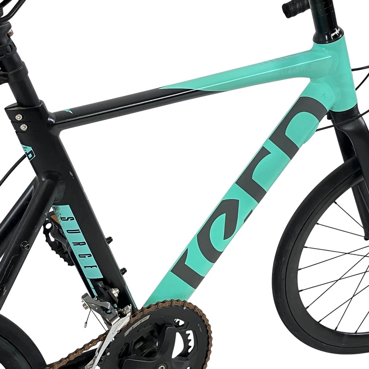 tern SURGE FLAMEbike限定 turquoise/BLACK ミニベロ ターン サージュ