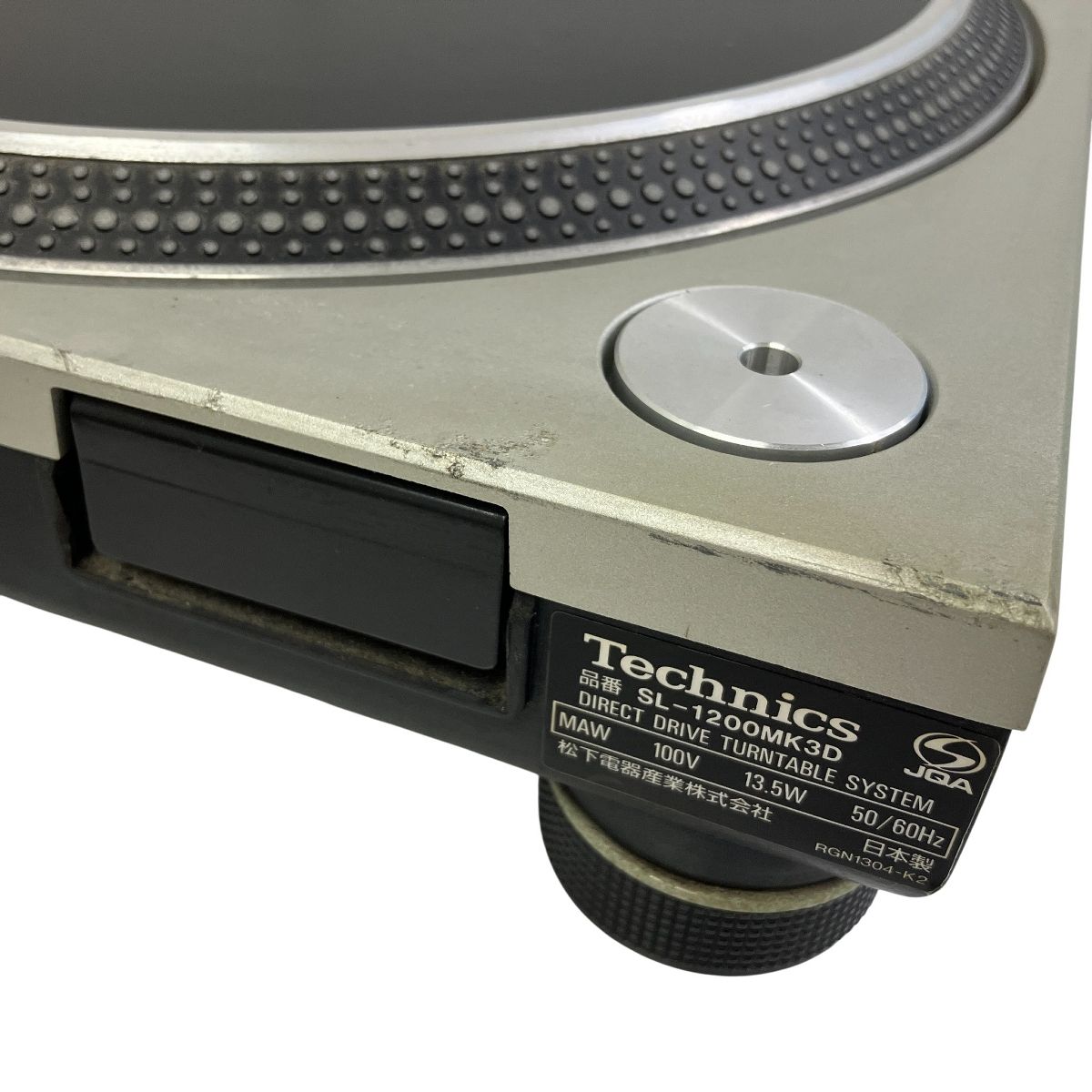 Technics SL-1200MK3D-S ターンテーブル レコード テクニクス 音響