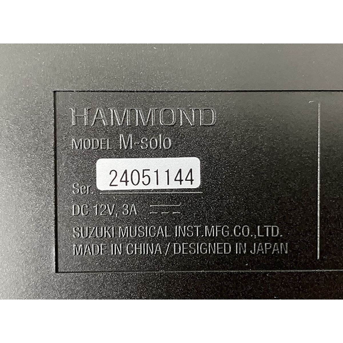  HAMMOND M solo 49鍵盤 ドローバーキーボード シンセサイザー 楽器 ハモンド その他 鍵盤楽器