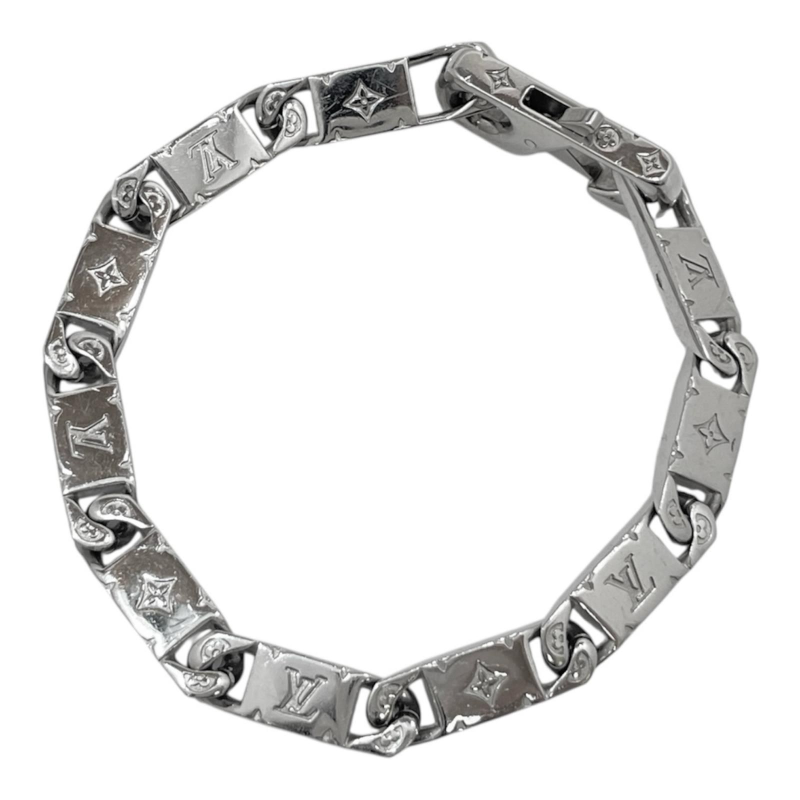 ルイヴィトン ブレスレット モノグラム タイドアップ シルバー M0921M LOUIS VUITTON ルイヴィトン モノグラムタイドアップ ブレスレット