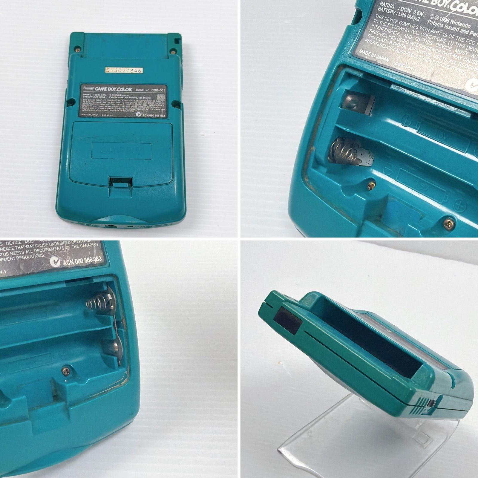 ゲームボーイアドバンス ミルキーブルー ゲームボーイ クリア ブルー 3台 ニンテンドー Nintendo Gameboy Advance Color 本体(カラー) ゲームボーイ その他機種