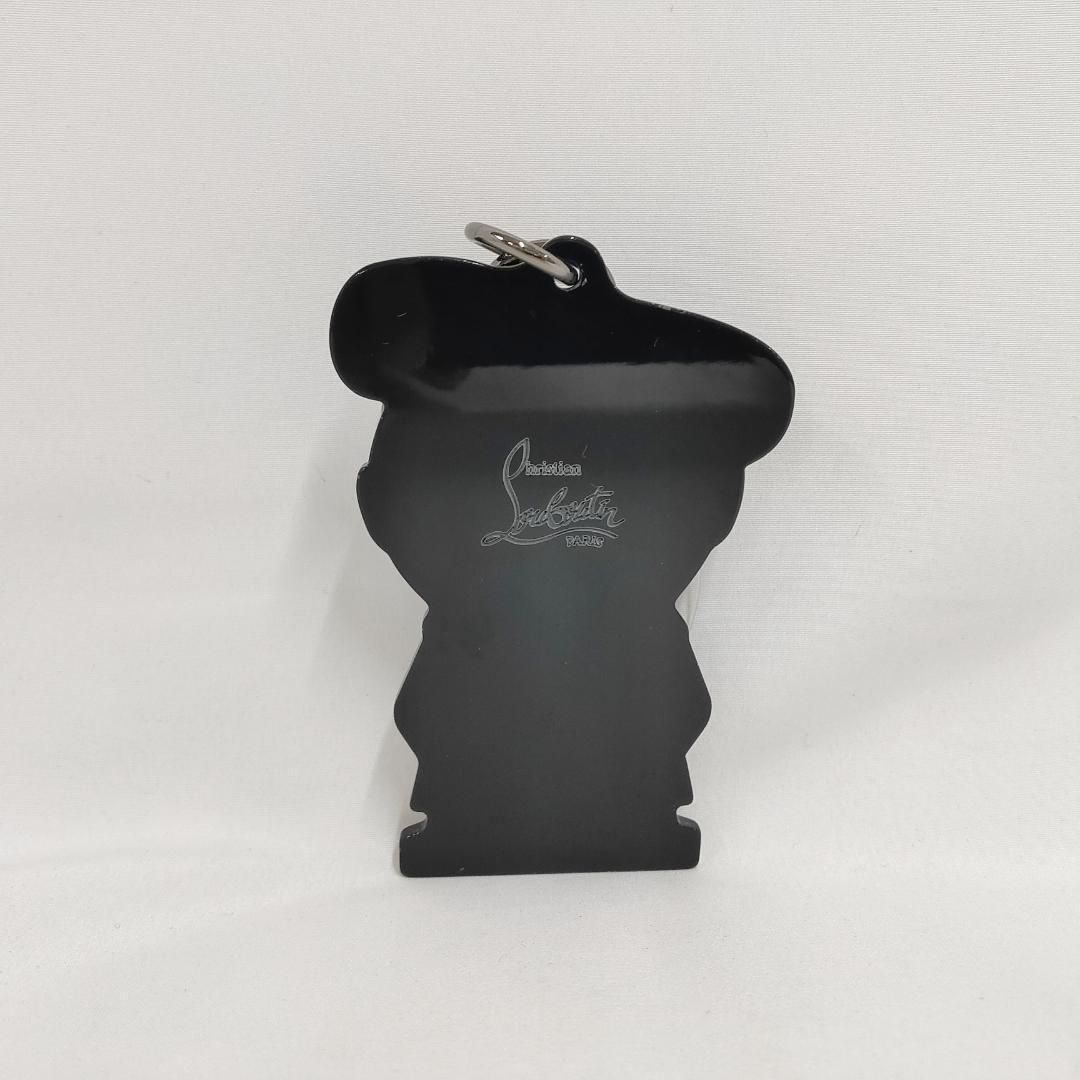 ○★新品 未使用 クリスチャンルブタン POLY ポリー キーホルダー ブラック 新品 未使用 クリスチャンルブタン POLY ポリー キーホルダー ブラック