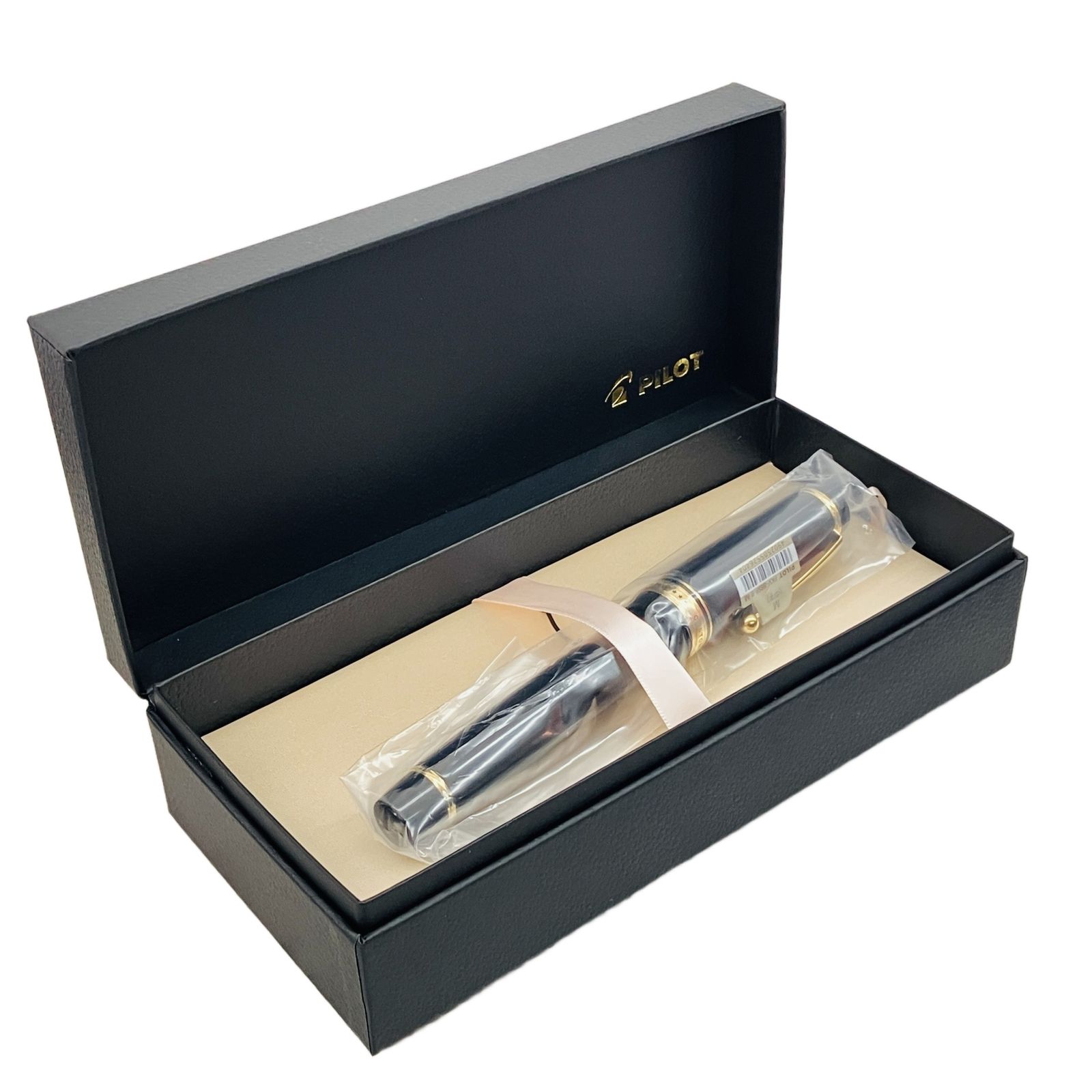 PILOT FKV-88 SR-B-M ブラック 中字 万年筆 文房具 カスタム 漆 パロット