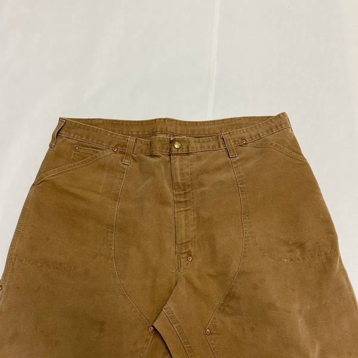60〜70年代 Carhartt アメリカ製 ダブルニー パンツ - メルカリ