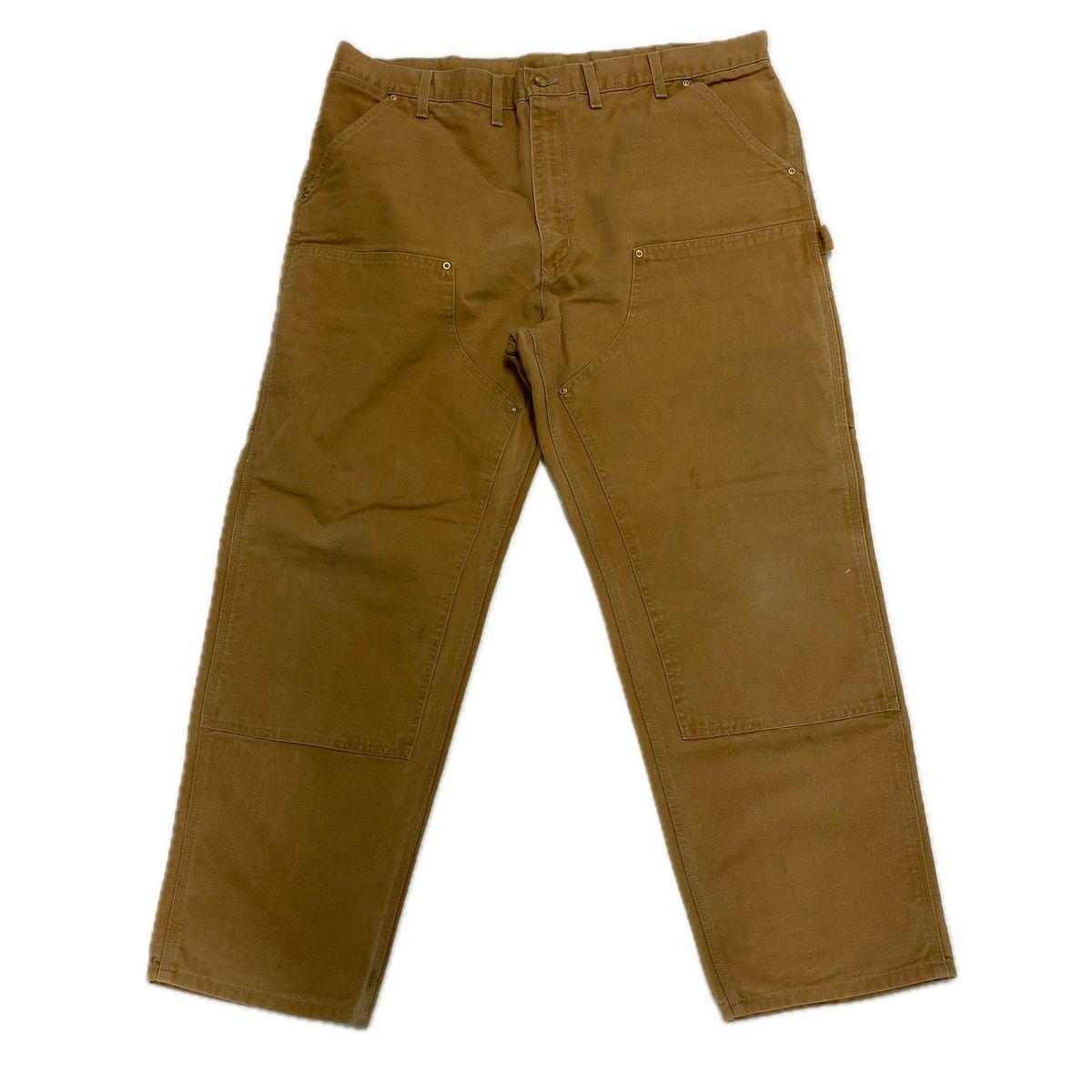 90年代 アメリカ製 Carhartt ダブルニー パンツ 風車タグ