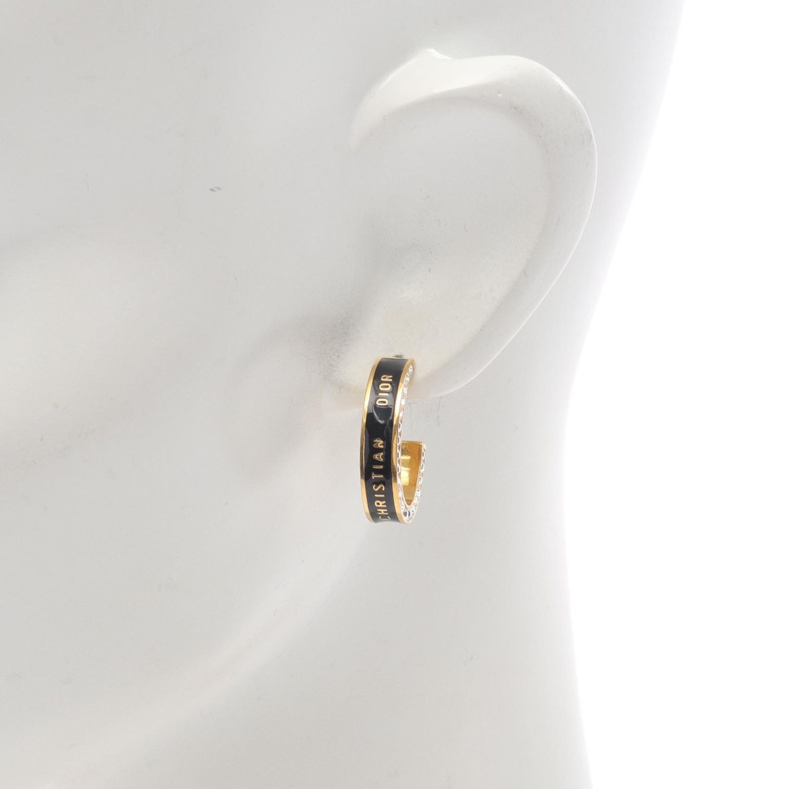 ディオール Dior ピアス Night Code フープ GP（ゴールドメッキ
