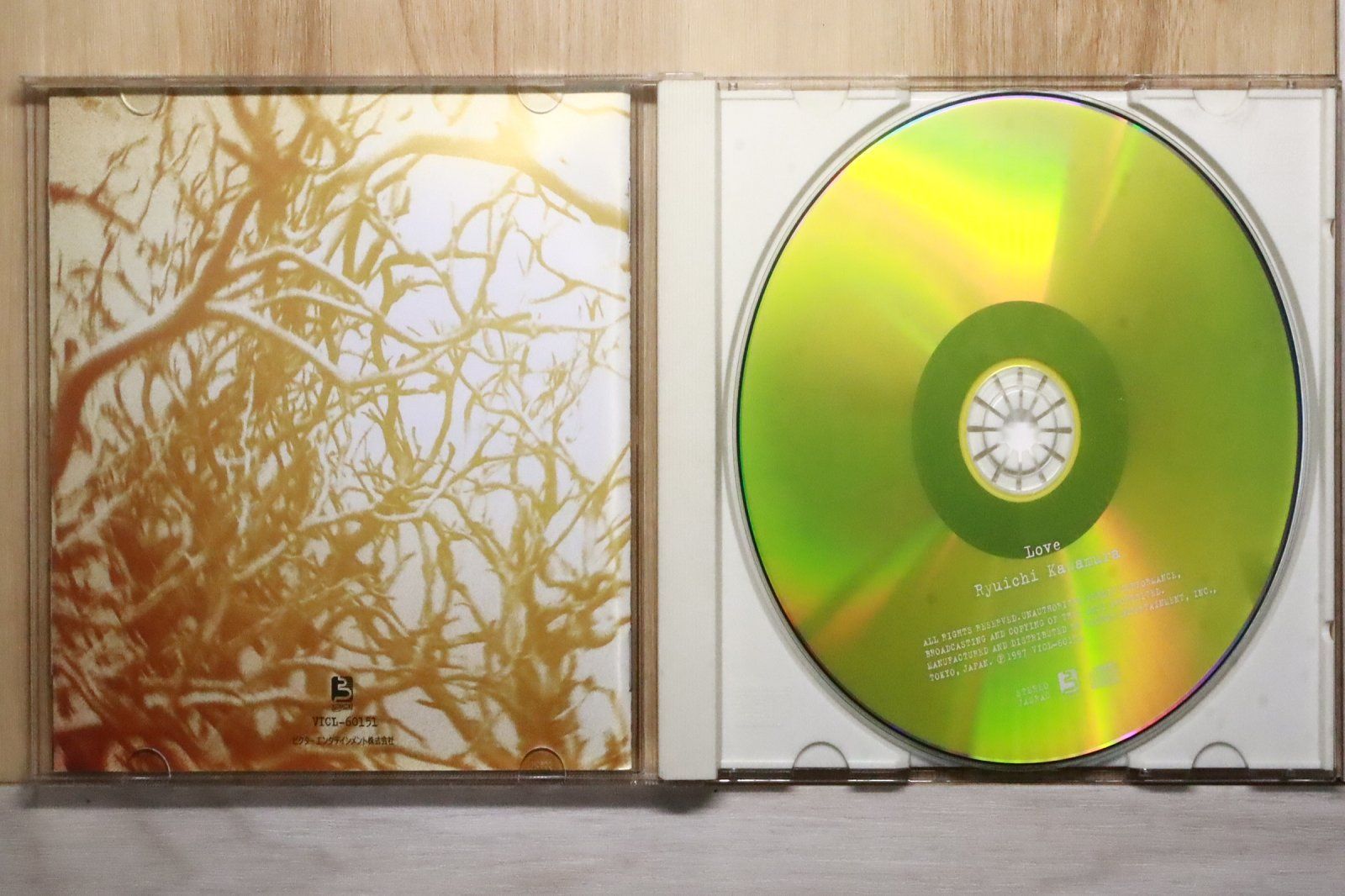 国内盤CD☆河村隆一/Ryuichi Kawamura□ LOVE 【VICL60151