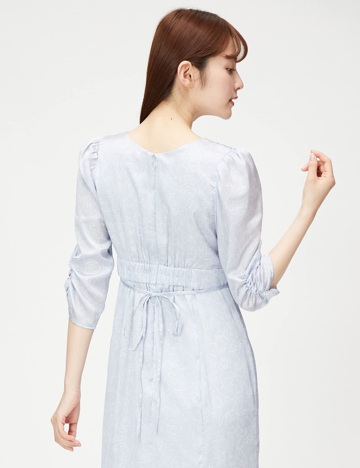 ジル バイ ジルスチュアート ピンタックマーメイドワンピース