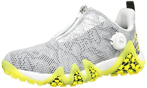 アディダスゴルフ ゴルフシューズ コードカオス22 BOA メンズ フットウェアホワイト コアブラック ビームイエロー 26 5 cm 2 E
