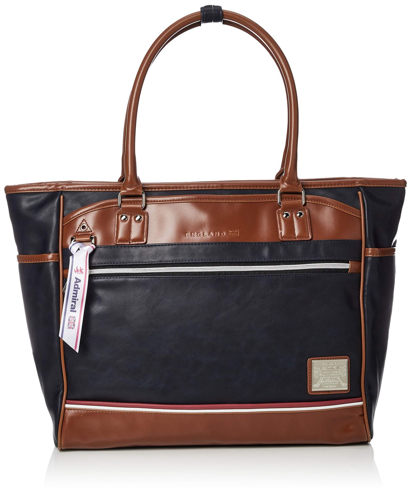 アドミラル トートバッグ 大容量 ビジネス MARHAM ネイビー