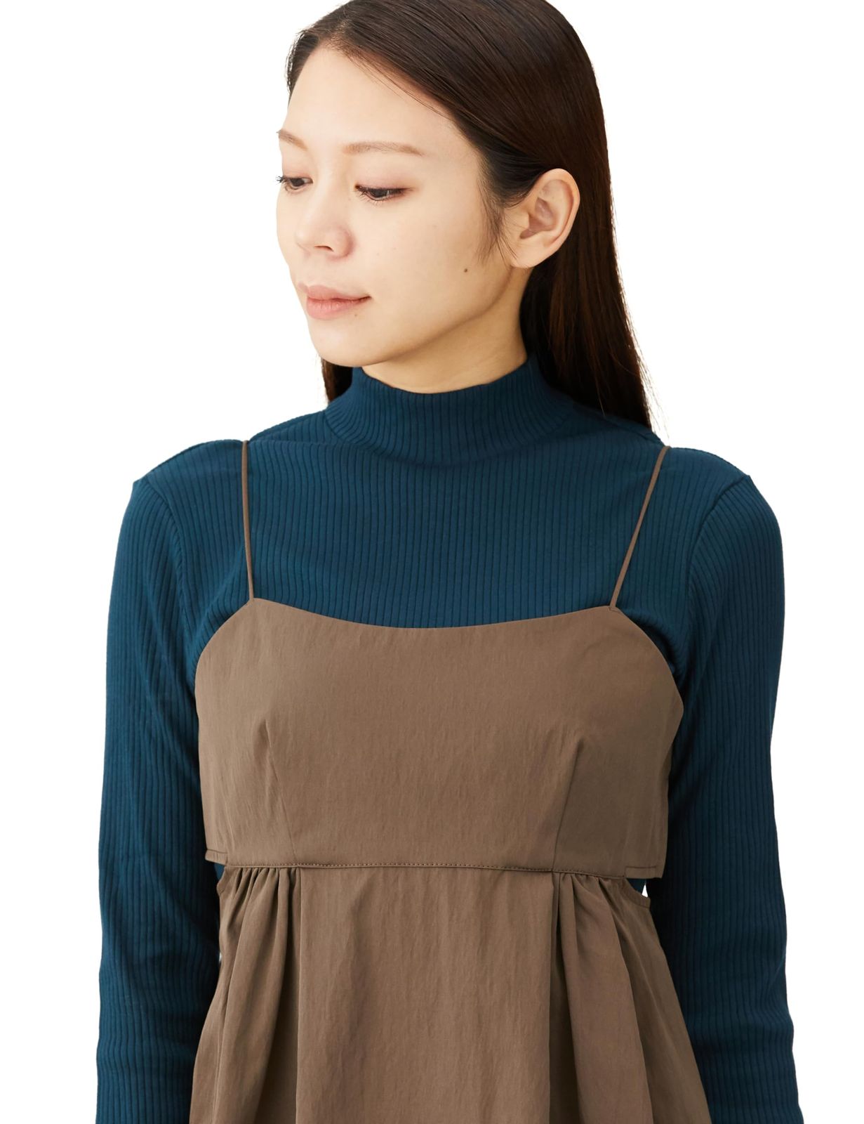  ビス ワンピース サイド開きロングキャミワンピース レディース チャイロサブ 23 その他 フェイスケア