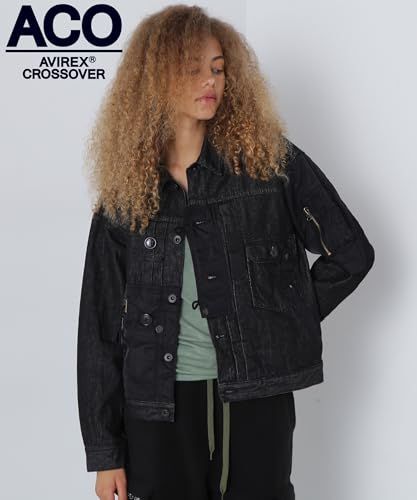 アヴィレックス G-JACKET G-ジャケット Women s レディース M 010 ブラック 783-4252601