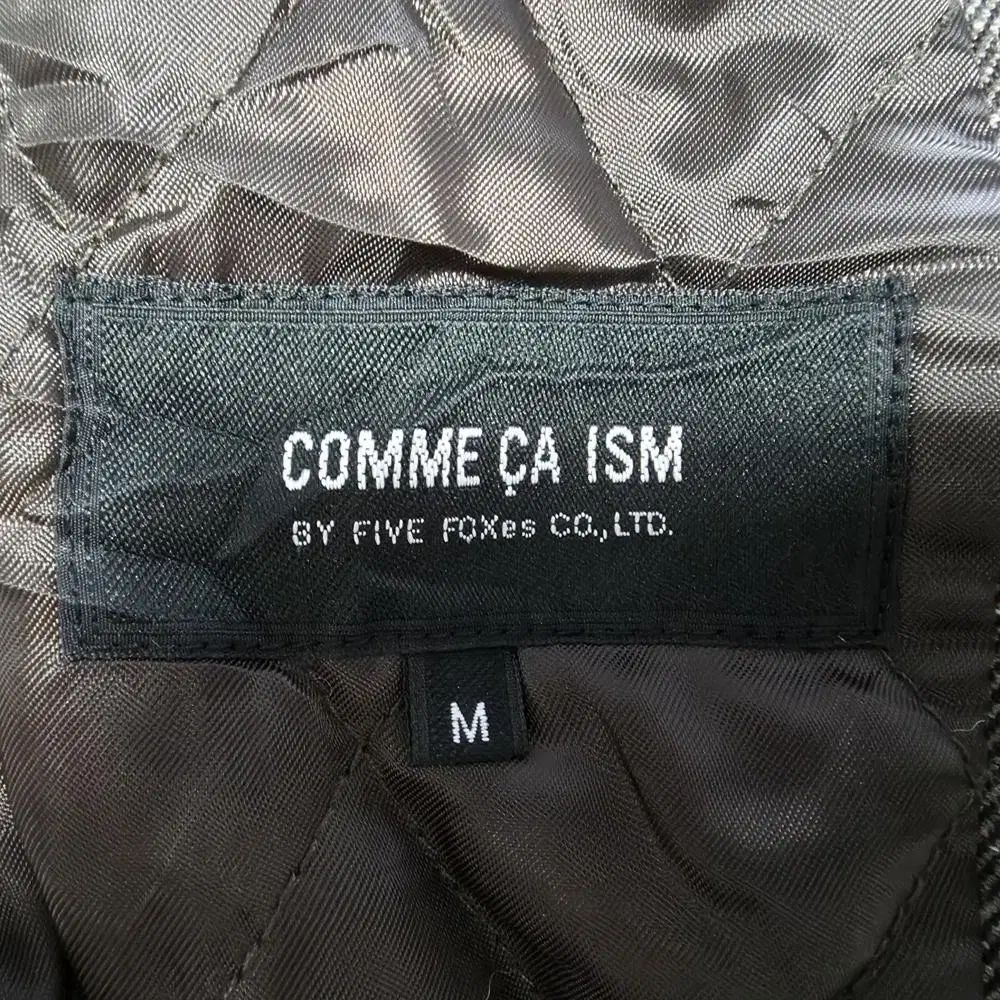  コムサイズム フードコート メンズ M JP 678 水準 チェスターコート ジャケット アウター