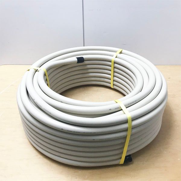 ガスフレキ菅 60 M SUS PVC 20 A 塩化ビニール被覆フレキシブル管 配管用フレキ管 112714