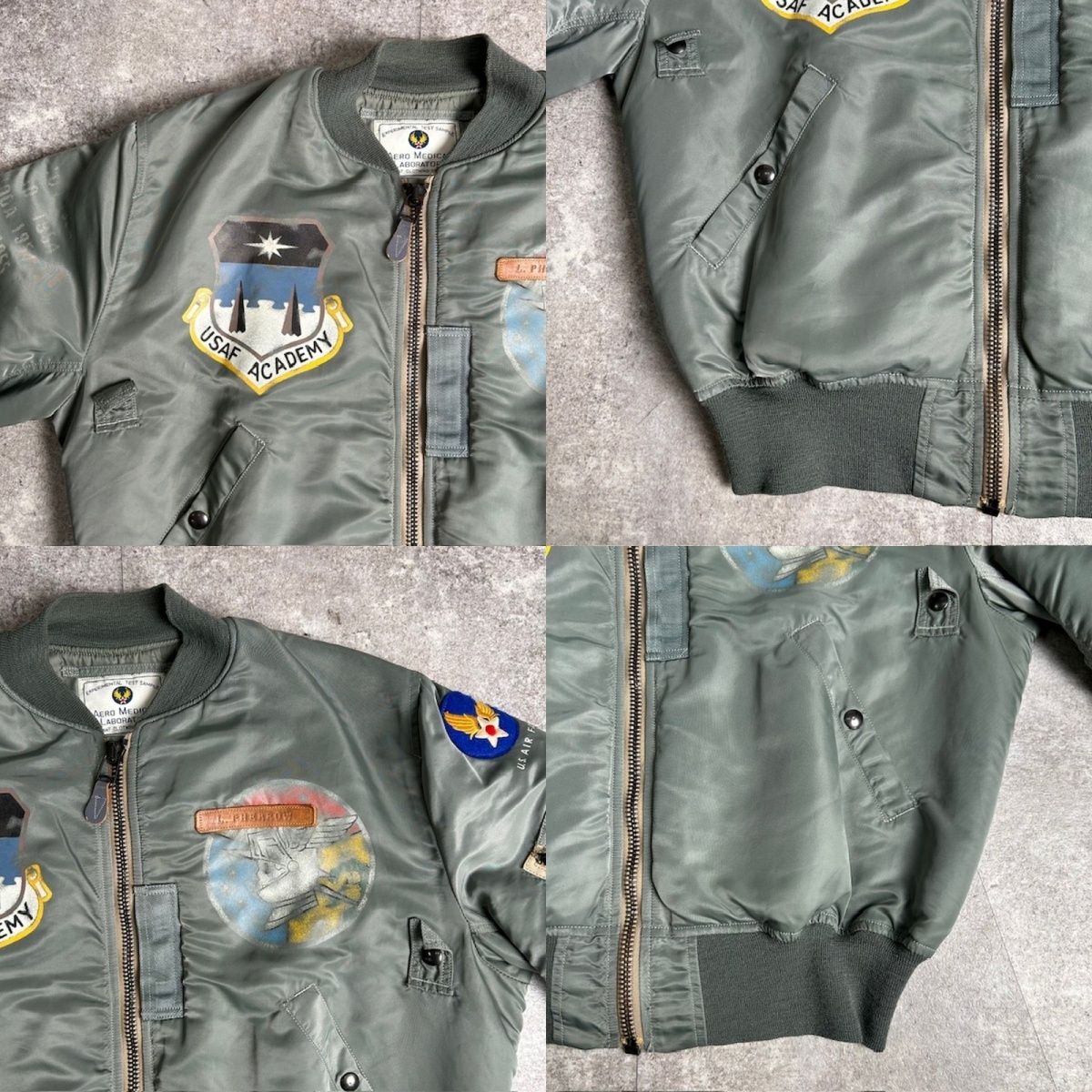 PHERROW's フェローズ MA-1 フライトジャケット テストサンプル 1950年