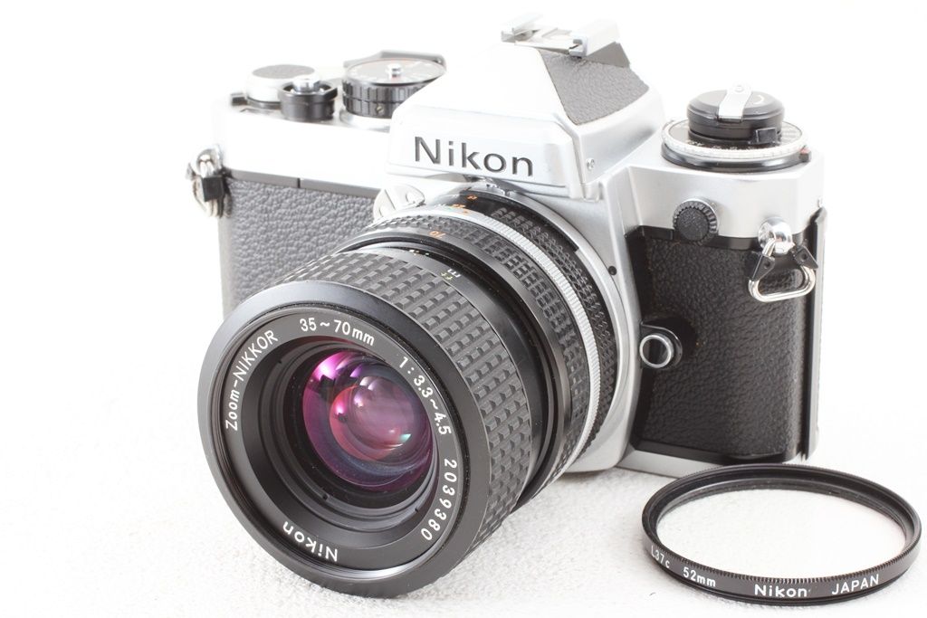 ジャンク Nikon ニコン FE Ai-S Zoom NIKKOR 35-70/3.3-4.5 一眼レフ