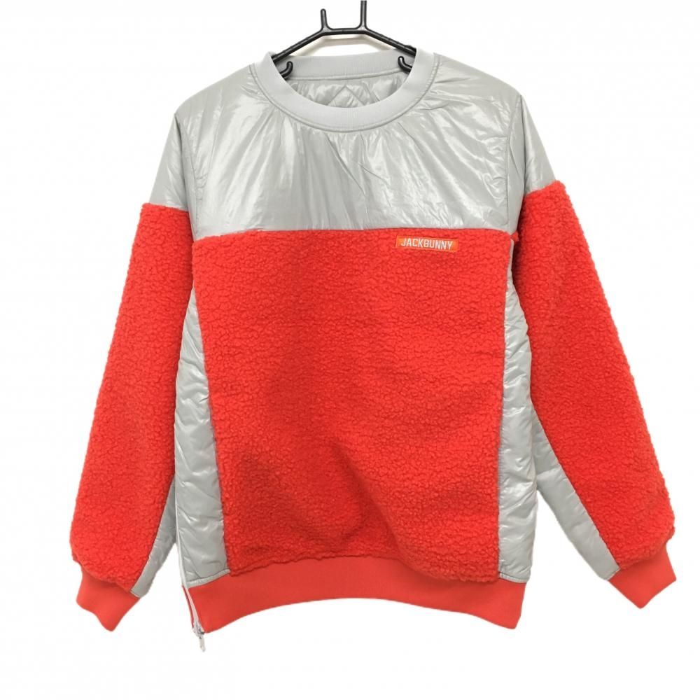 新品】ジャックバニー 中綿リバーシブルスニード グレー×レッド 一部