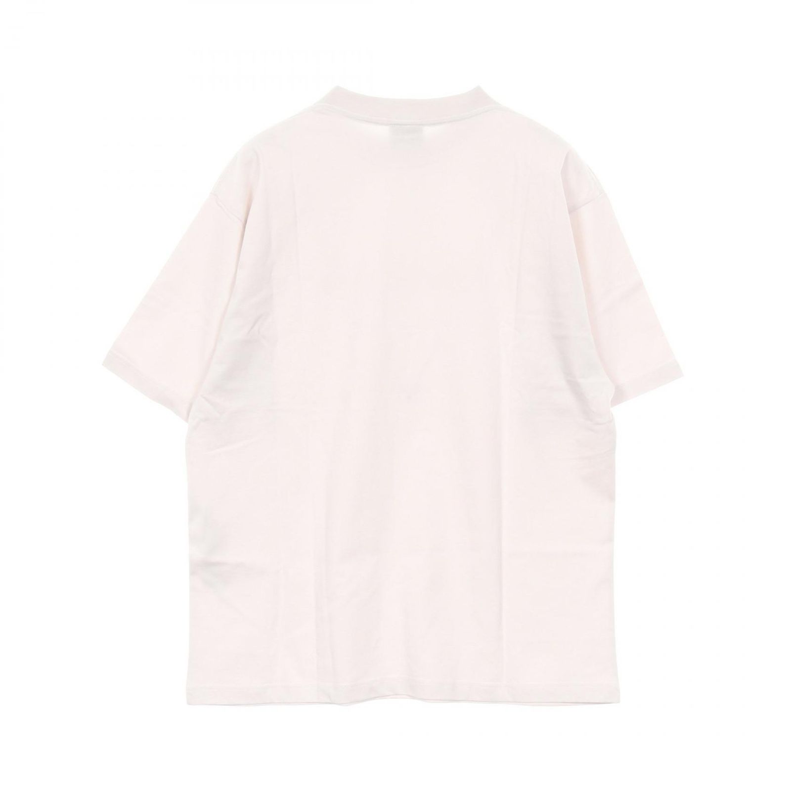 バレンシアガ BALENCIAGA カットソー MIRROR LOGO M ﾍﾞｰｼﾞｭ コットン Tシャツ ユニセックス A
