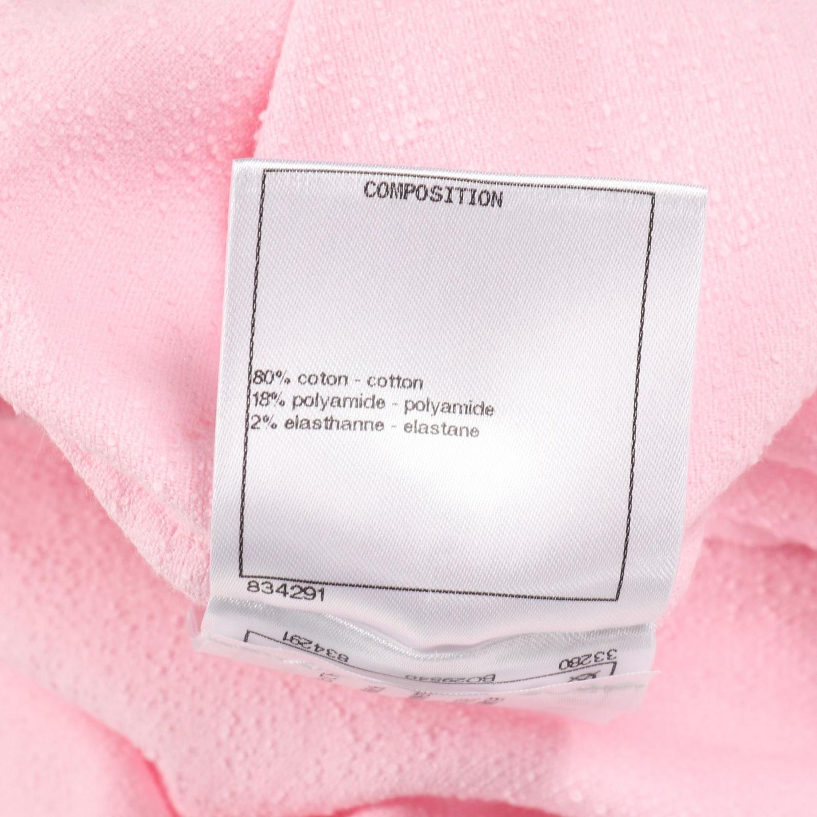  シャネル CHANEL カットソー LA PAUSA ラ パウザ クルーズ ピンク コットン Tシャツ レディース A 長袖 Tシャツ カットソー