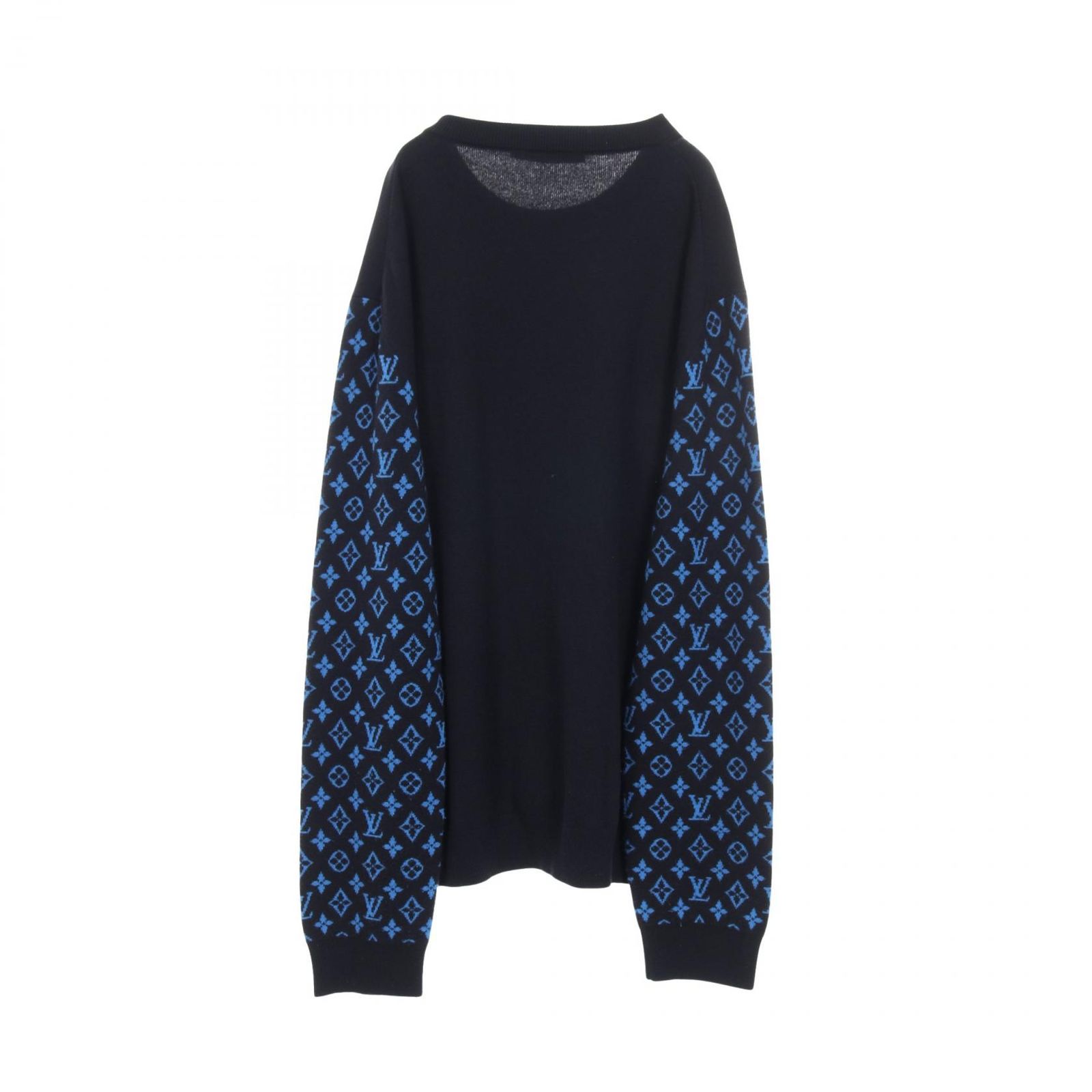 ルイ・ヴィトン LOUIS VUITTON ニット モノグラムスリーブ ウール