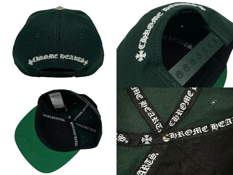 新品未使用 CHROME HEARTS クロムハーツ CH刺繍 新作 ベースボール