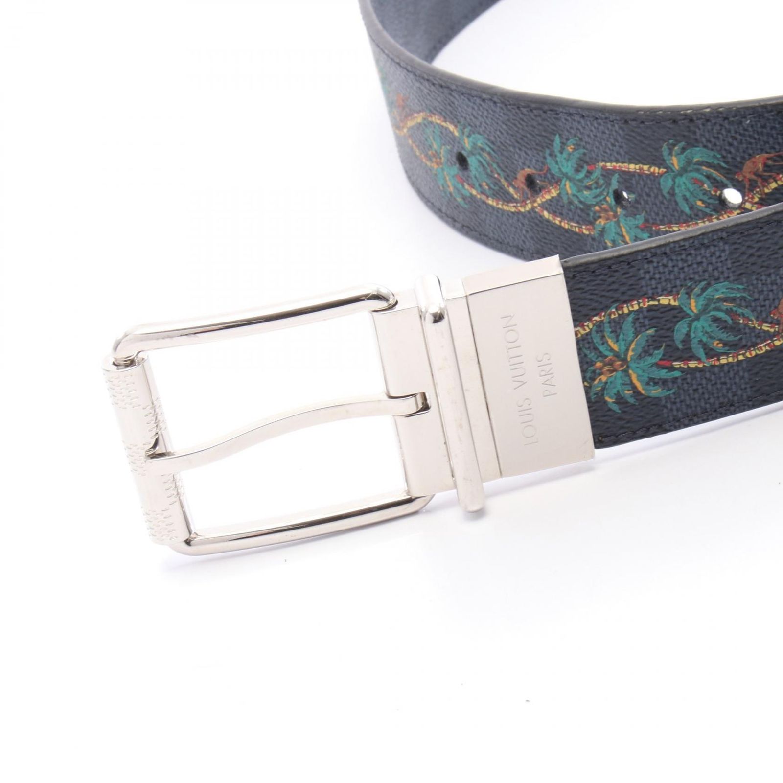 ルイ ヴィトン LOUIS VUITTON ベルト サンチュール ダミエプリント 40 MM M 0020 U その他 メンズ A